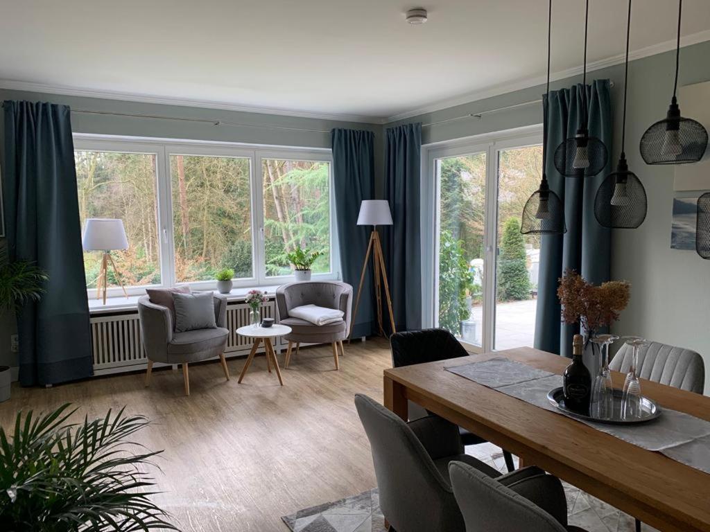 Ferienhaus Bendestorf, Waldweg 38,Naehe Hamburg Kültér fotó